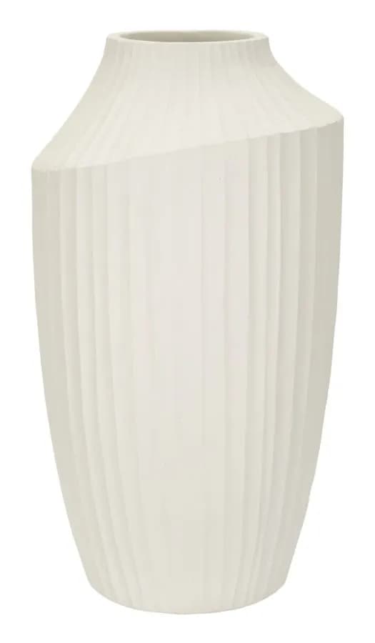 Váza Ice Pot 50,5 cm krémová