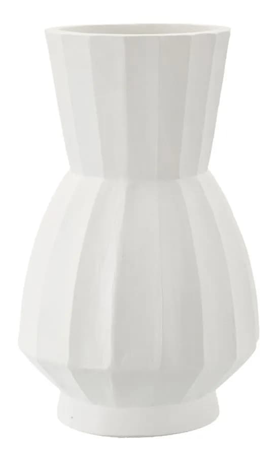 Váza Glint Pot 41 cm biela