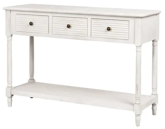 Konzolový stolík Livorno 120 cm biely