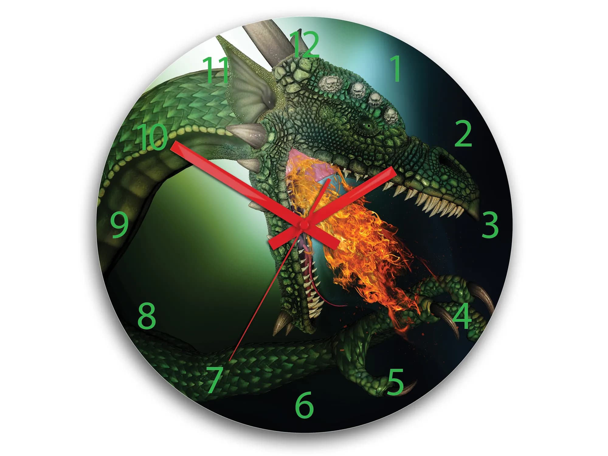 Detské nástenné hodiny Ami Dragon 30 cm viacfarebné