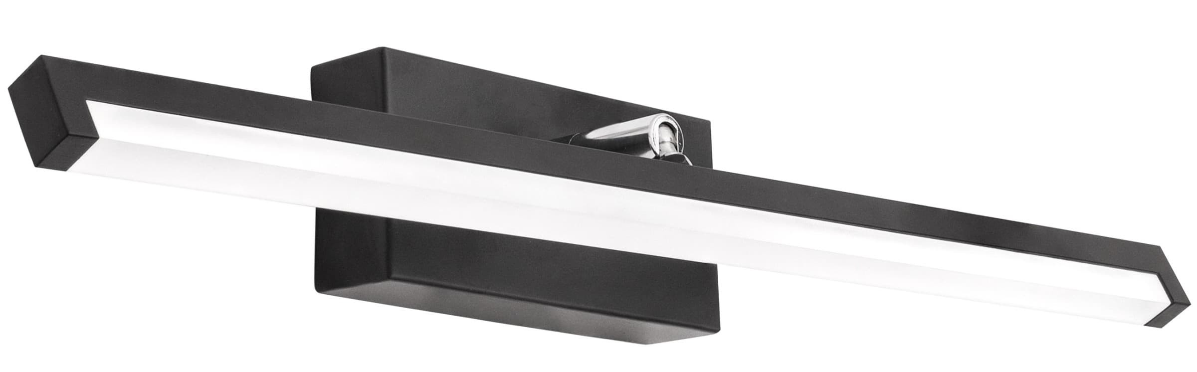 LED kúpeľňové svietidlo nad zrkadlo 12W 50CM APP373-1W čierna