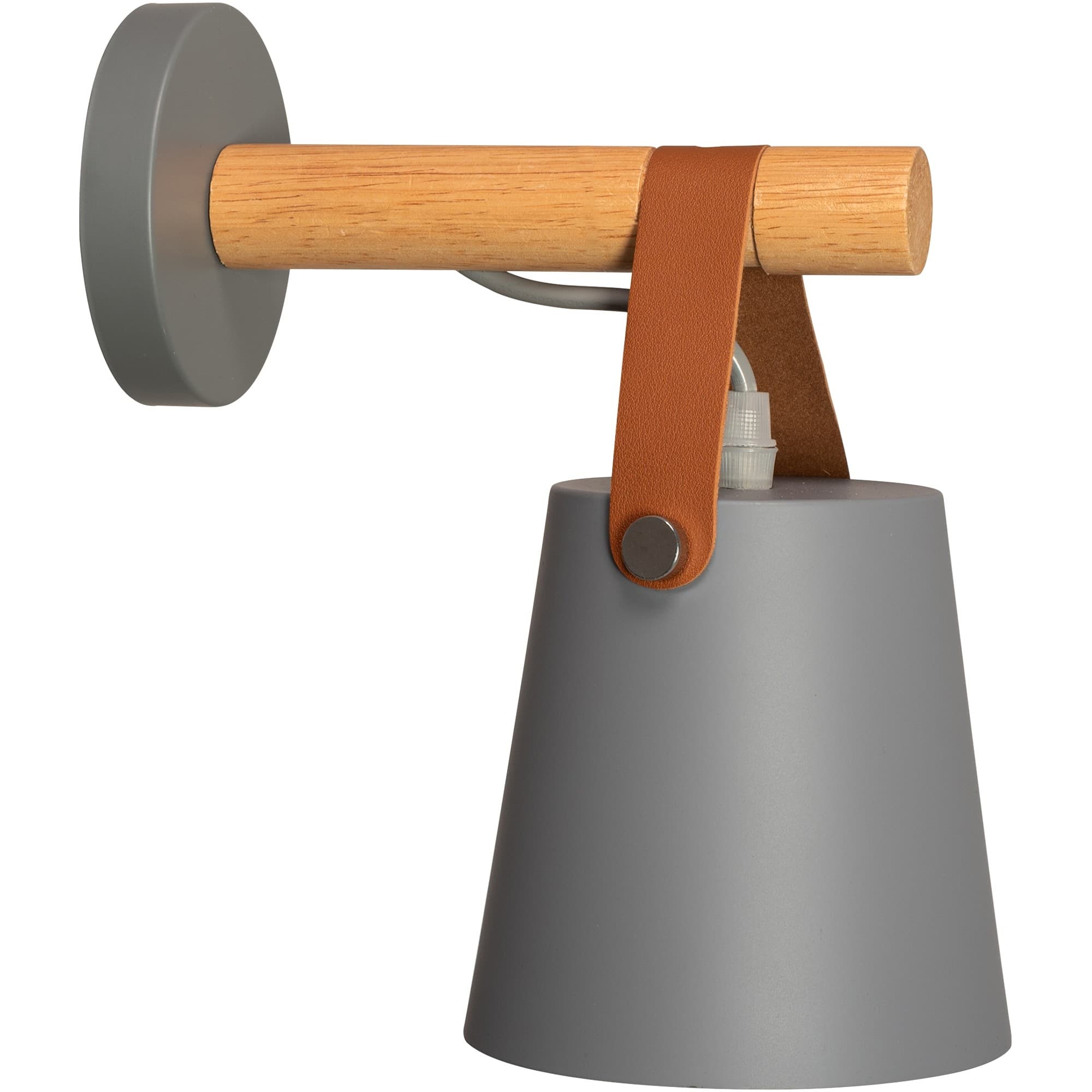 Nástenná lampa AMELIA šedá 1
