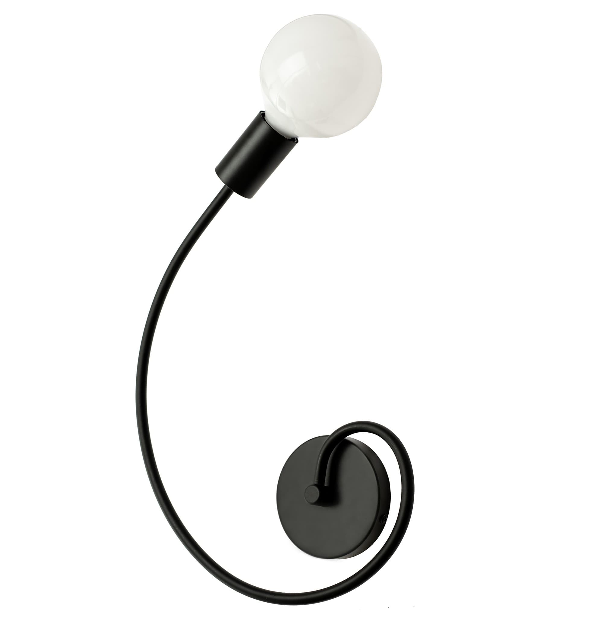 Nástenná lampa APP743-1W čierna