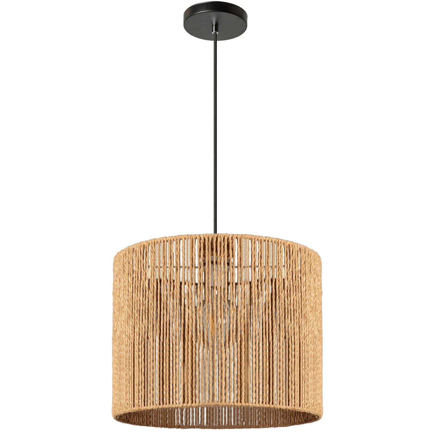 Závesný luster APP1323-1CP 25 cm prírodný