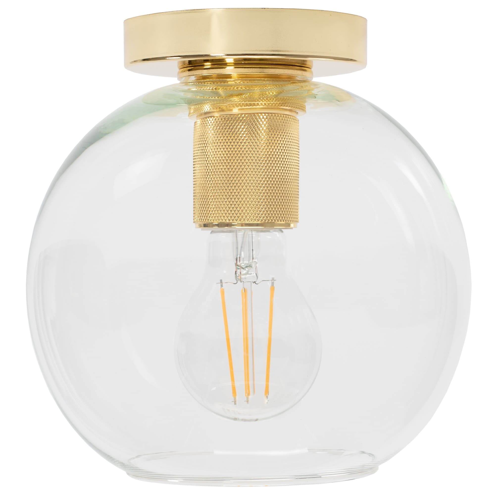 Závesná lampa La Belle XIX zlatá
