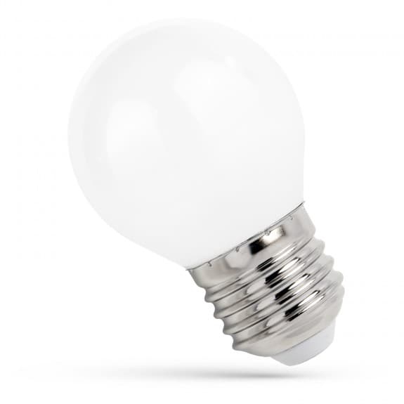 LED žárovka KOULE 4W E27 COG MILKY teplá bílá 1