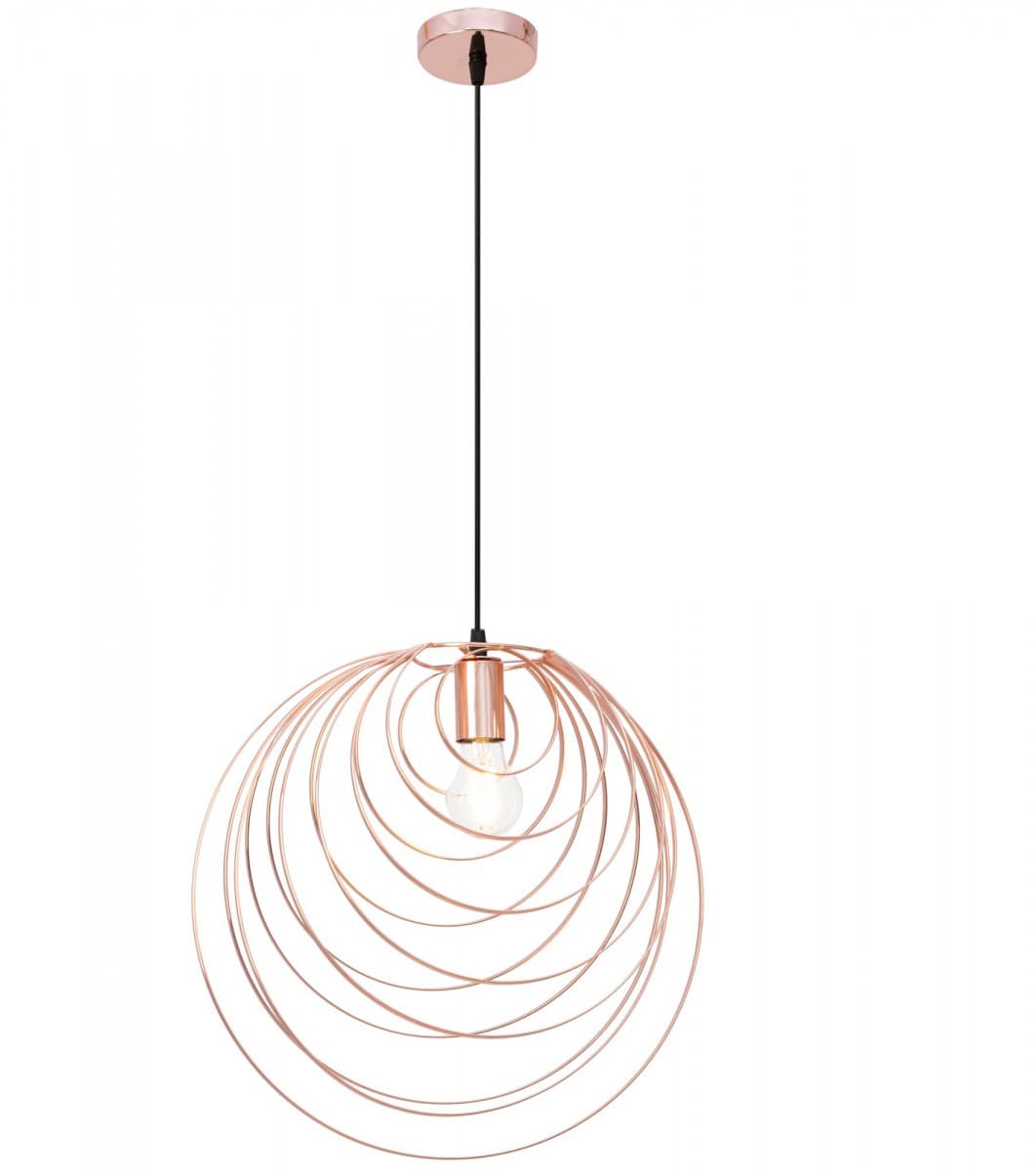 Stropné svietidlo Geometric II rose gold 1