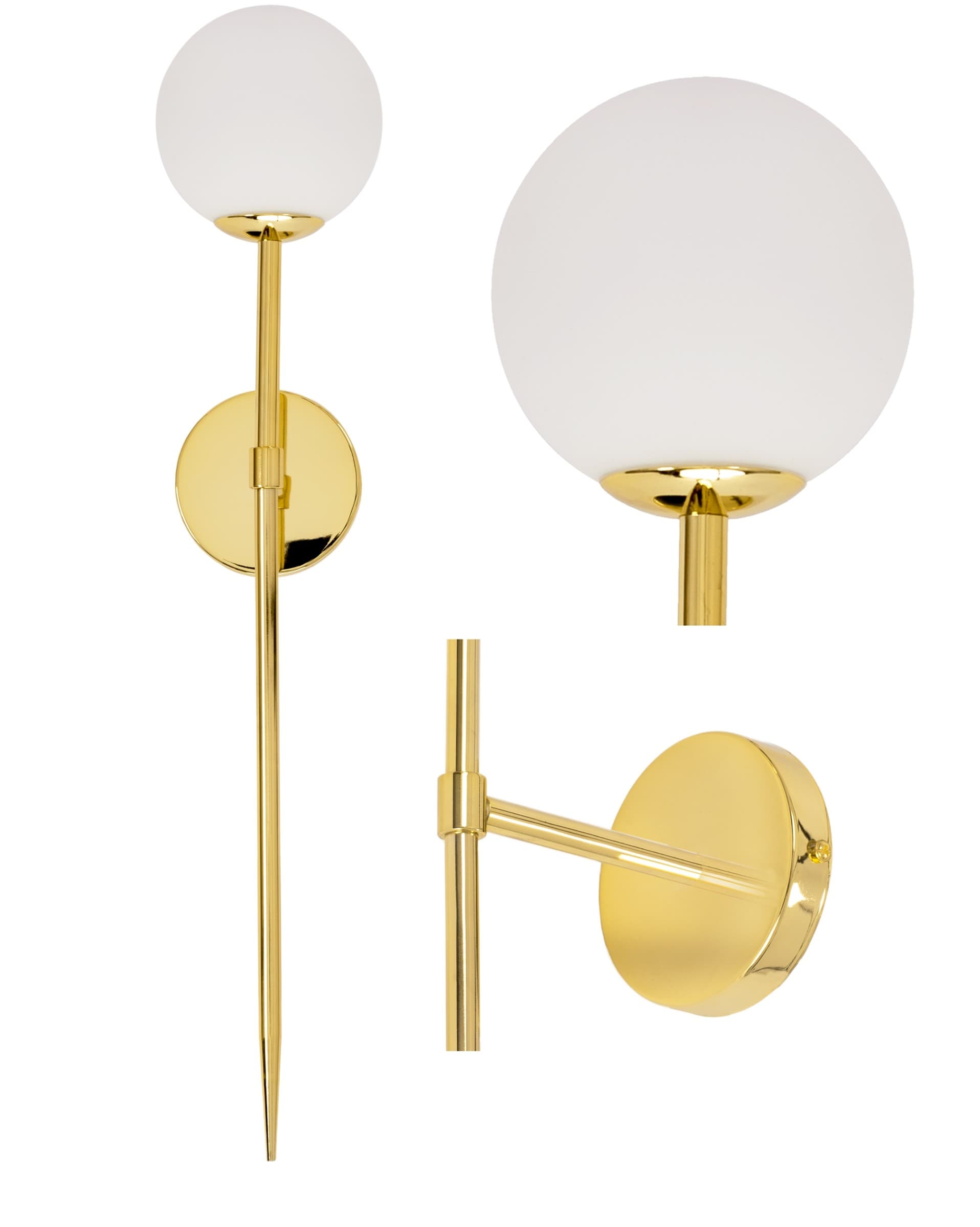 Nástenná lampa 90CM APP582-1W zlatá