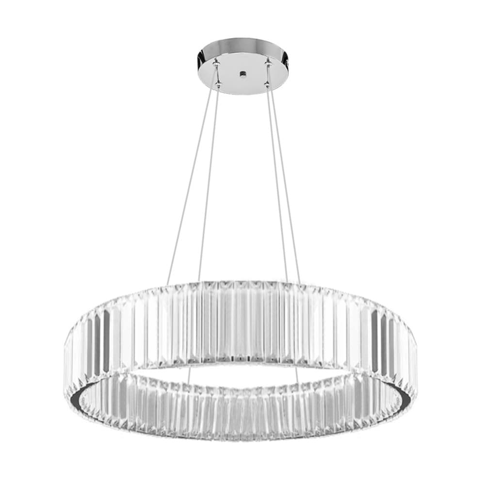 Stropné svietidlo LED APP982-CP strieborné