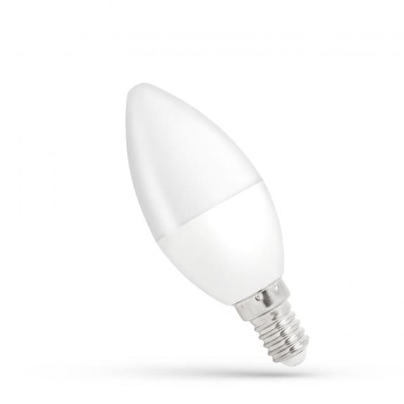 LED žárovka SVÍČKA 8W E-14 teplá bílá 1