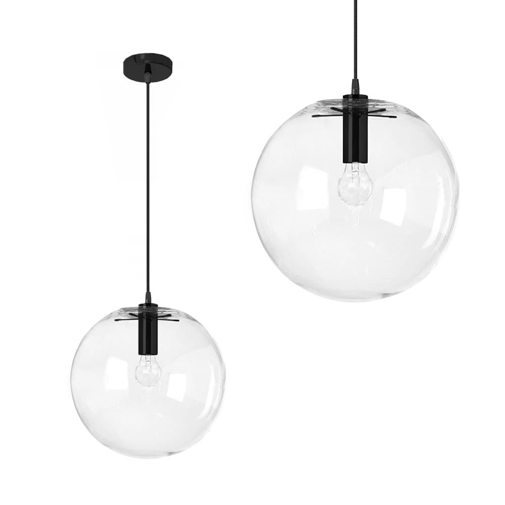 Stropné svietidlo TooLight Lassi 25 cm čierne 1