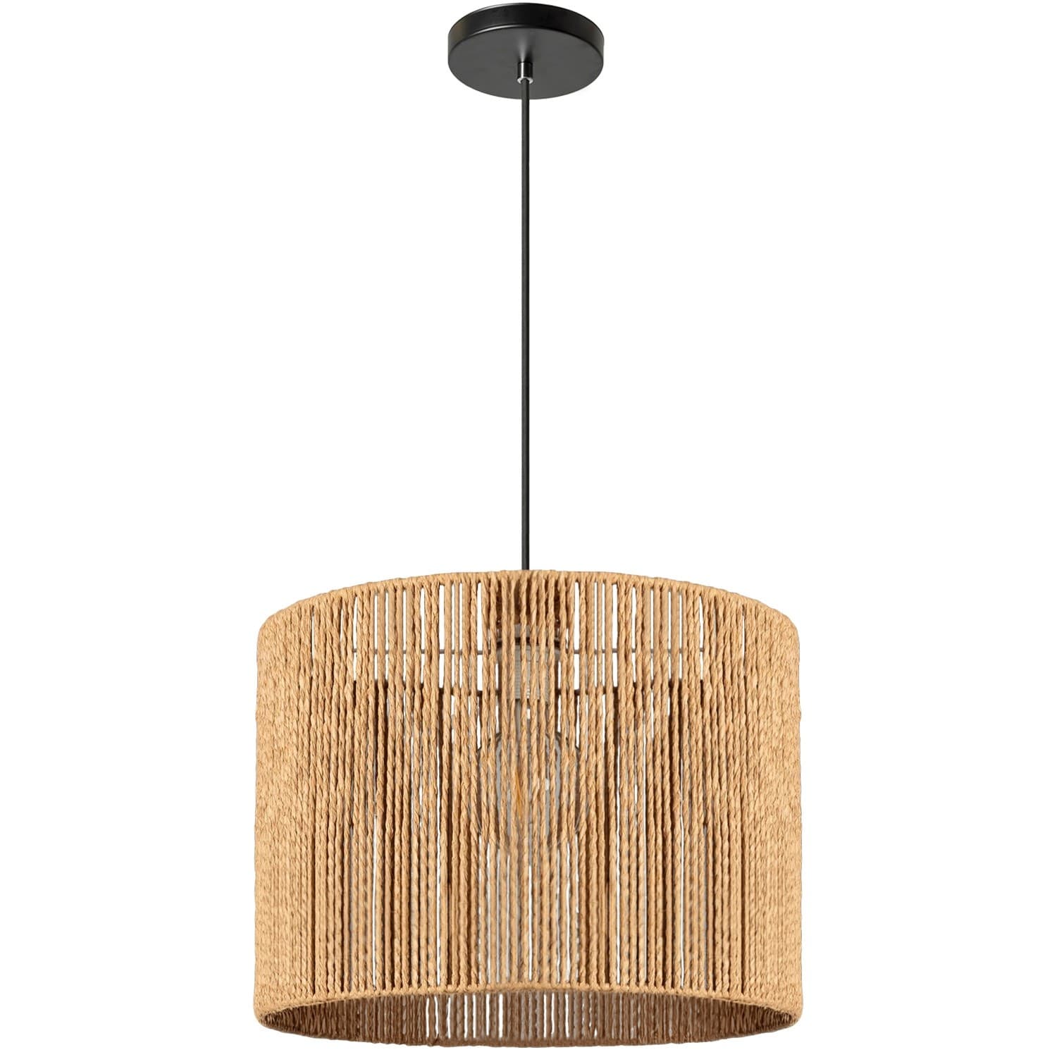 Závesný luster APP1324-1CP 30 cm prírodný 1