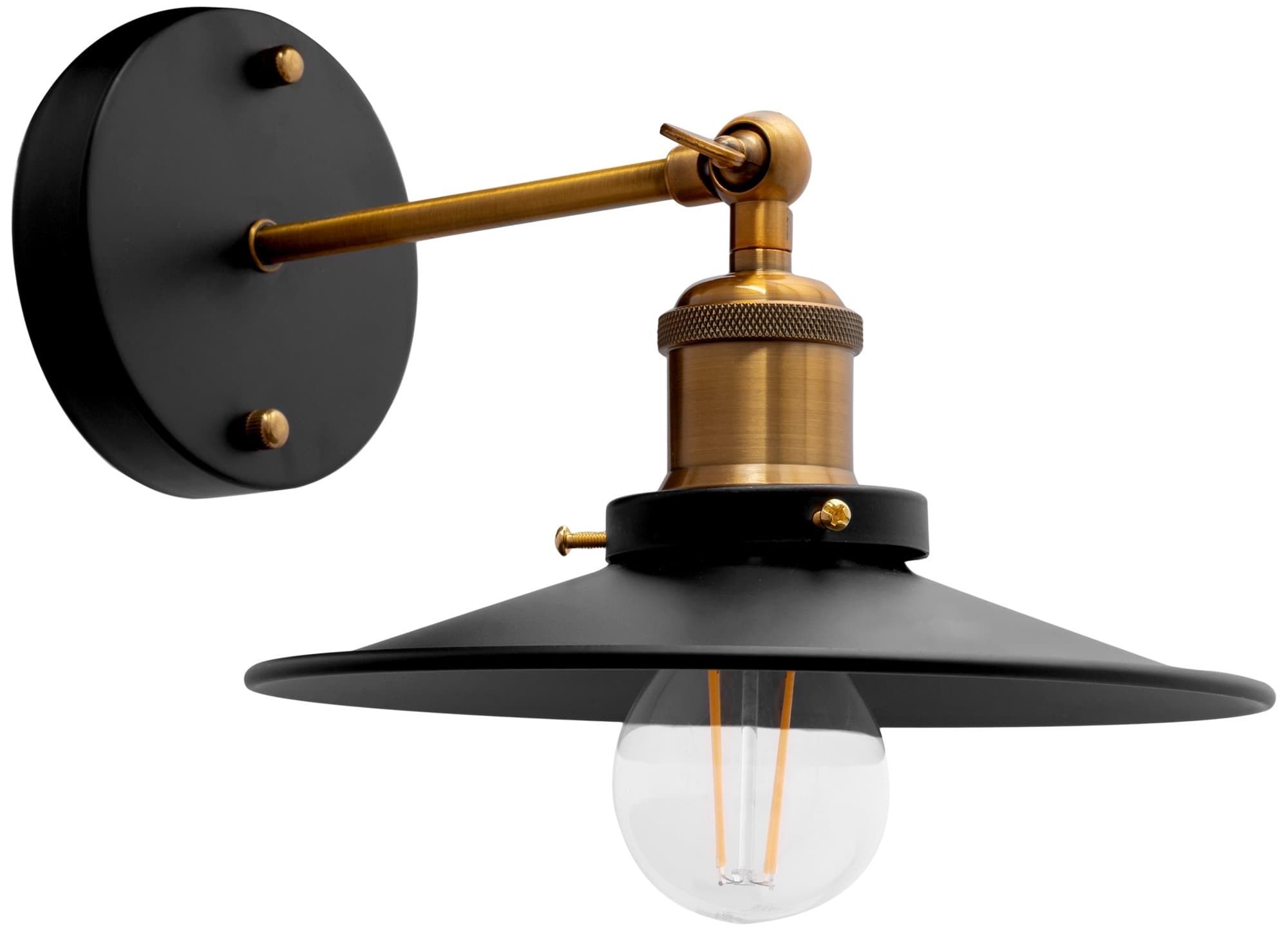 Nástenná lampa PORTO KINKIET BLACK 1