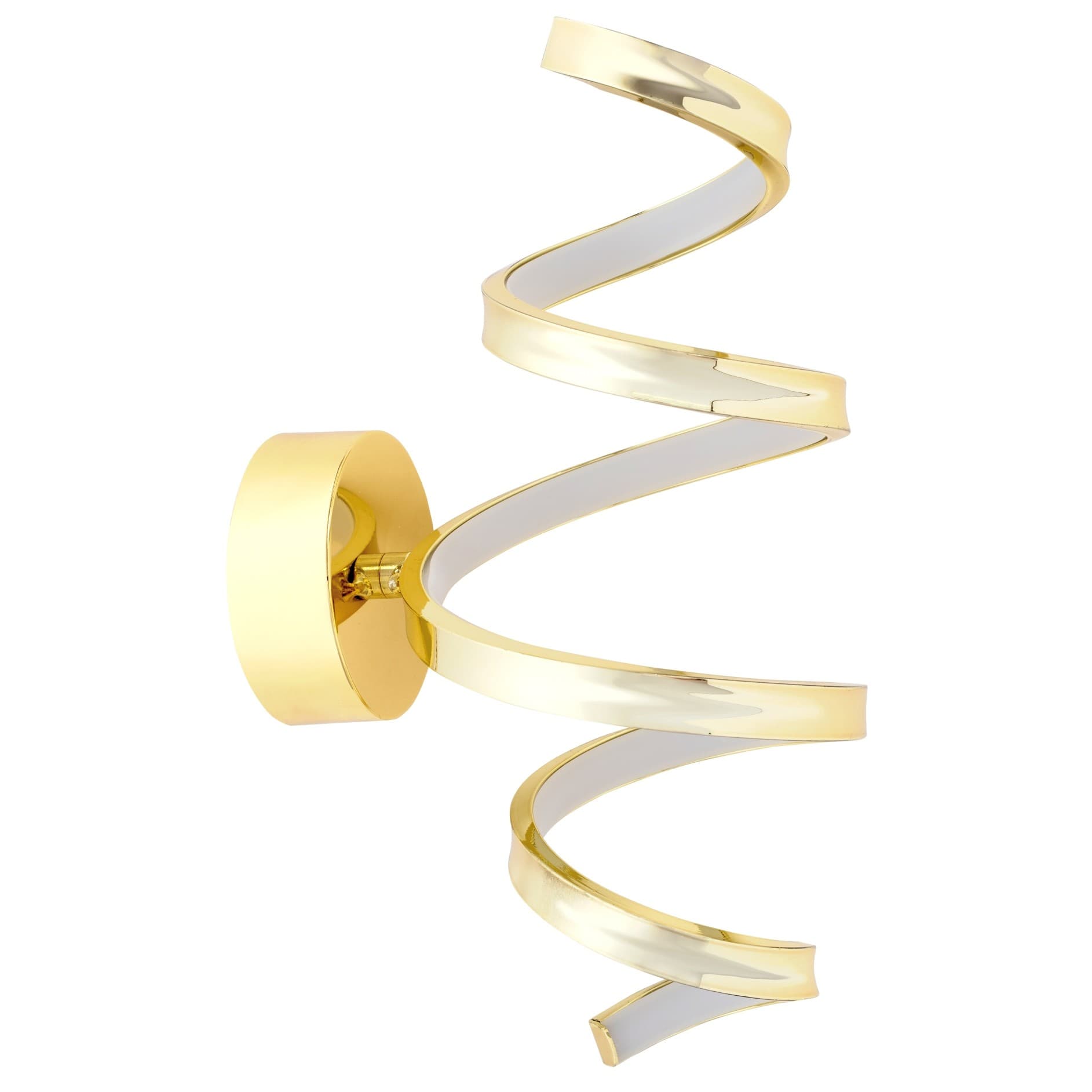 Nástenná lampa LED SPRING APP827-W zlatá 1