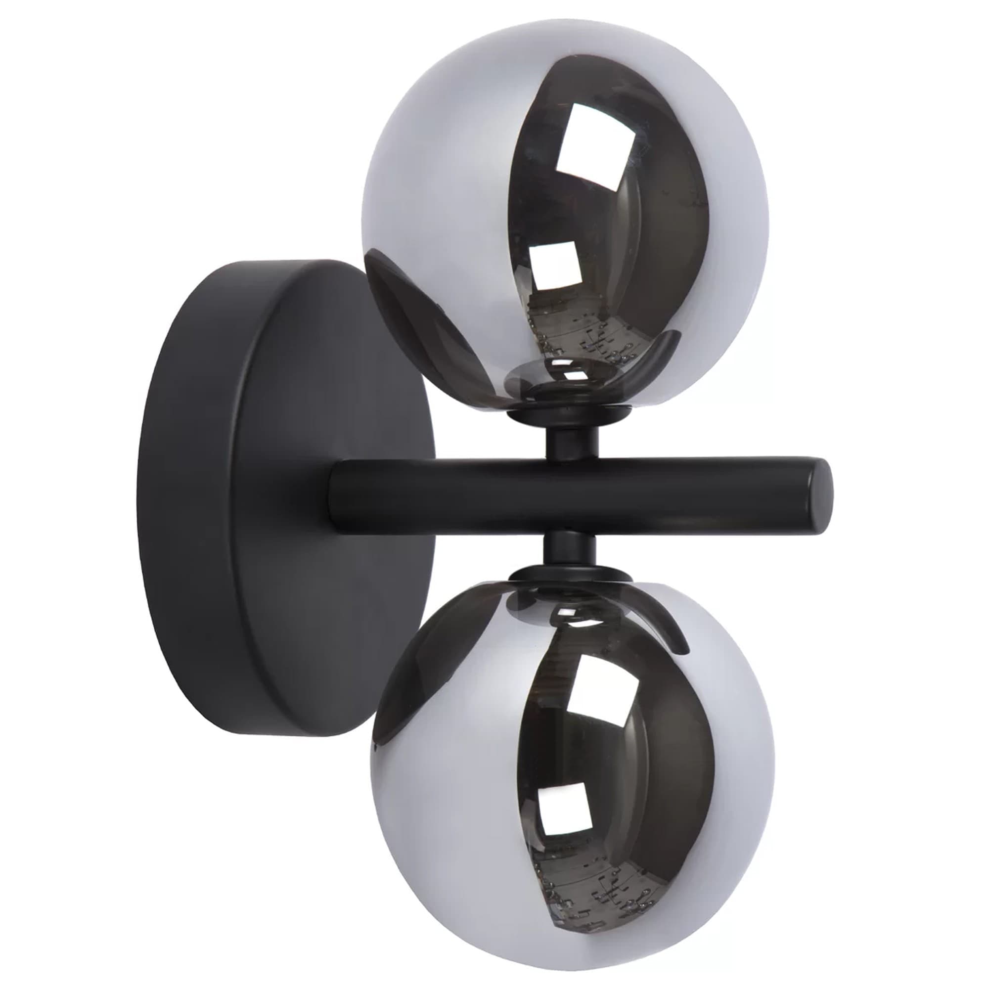 Nástenná lampa KINKIET STYLE V čierna 1