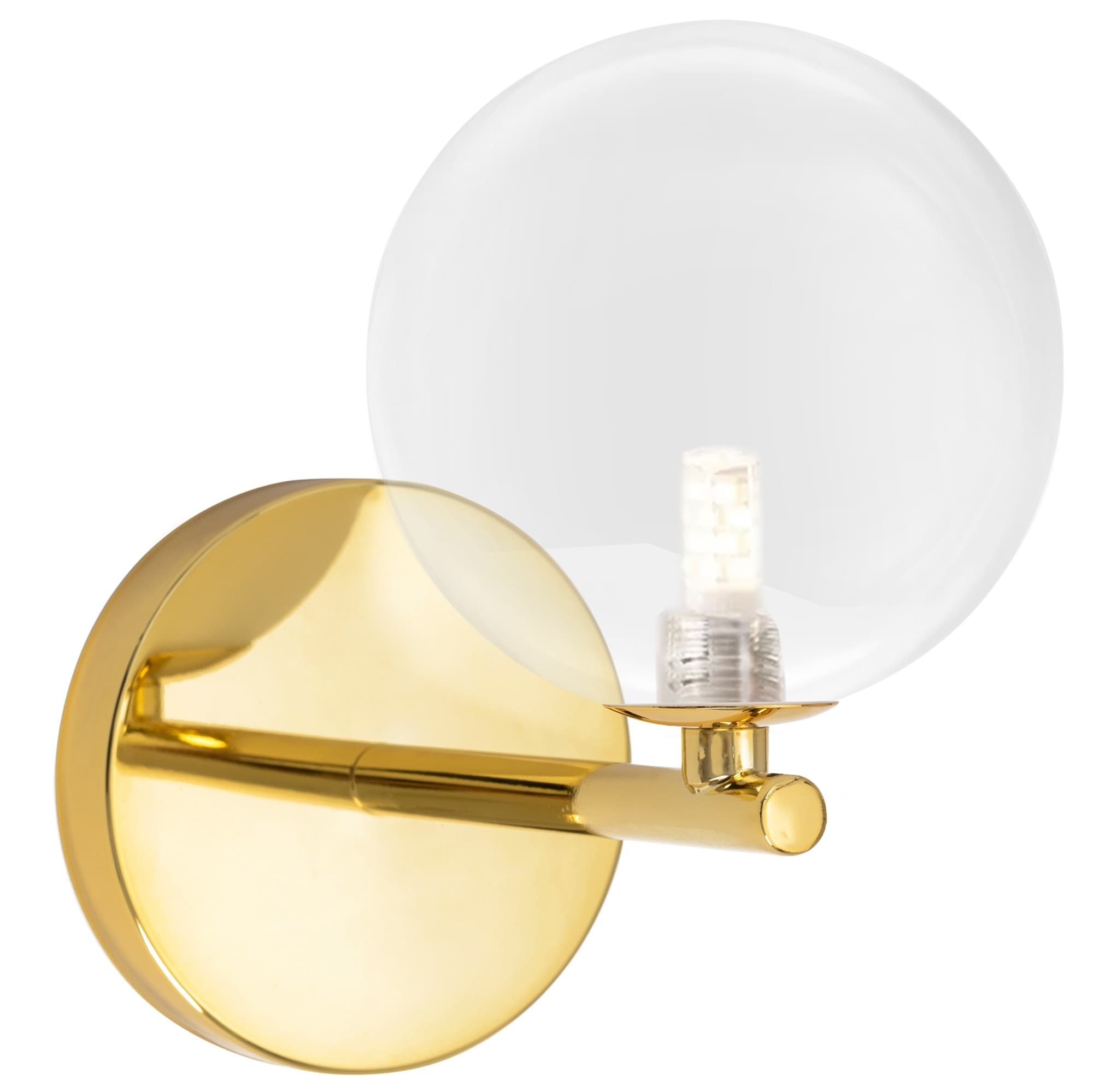 Nástenná lampa KINKIET STYLE XVI zlatá 1