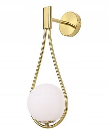 Nástenné svietidlo Ball 40 cm zlaté 1