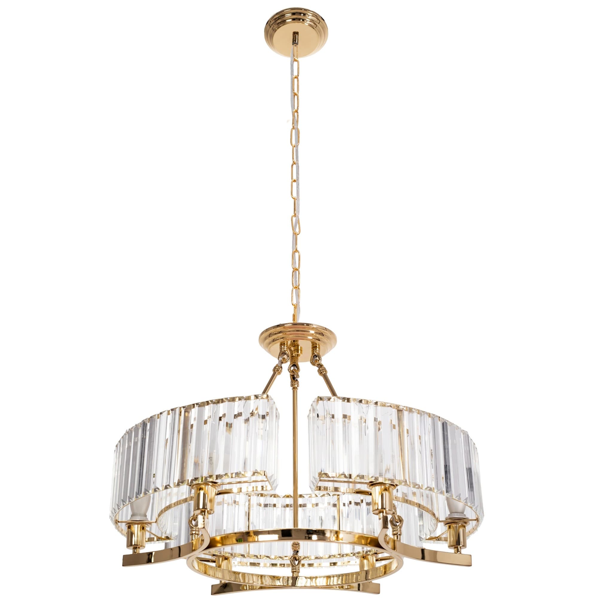 Závesná lampa La Belle XXXXIV zlatá