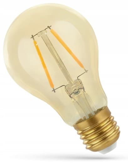LED žárovka Edison E-27 230V 2W LED teplá bílá 1