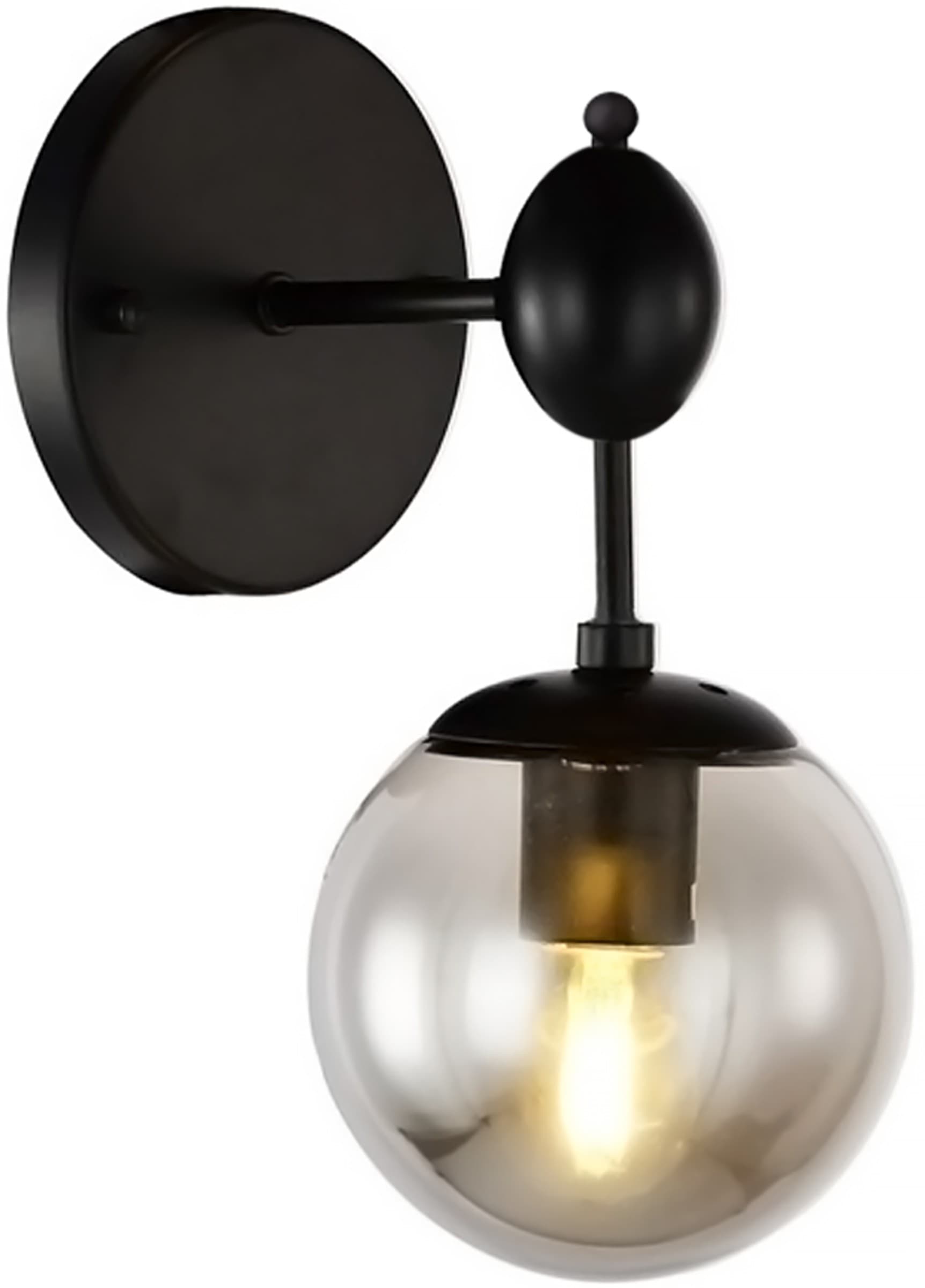 Nástenná lampa APP750-1W čierna 1