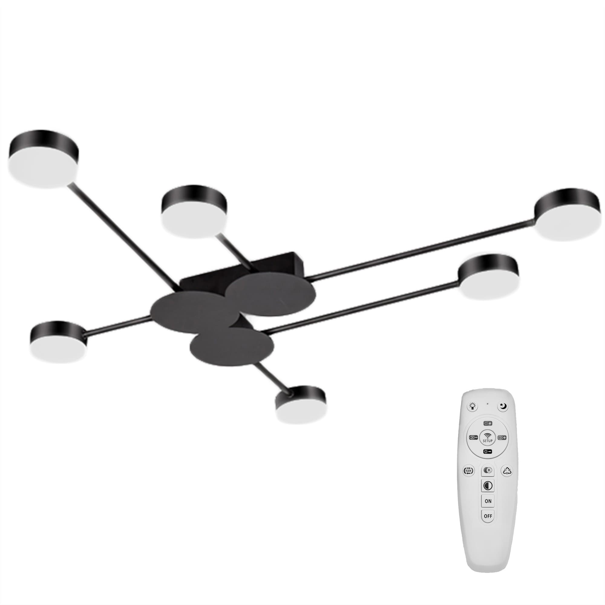 Stropné svietidlo Elegant Six LED 1