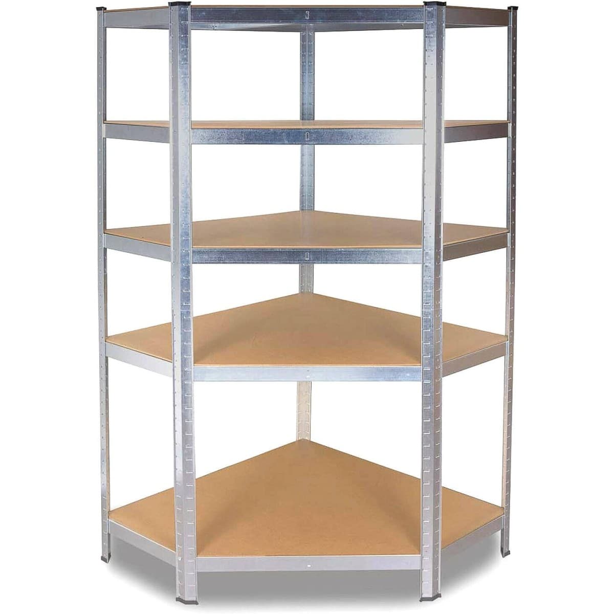 Rohový kovový regál Artenat 180 cm 1
