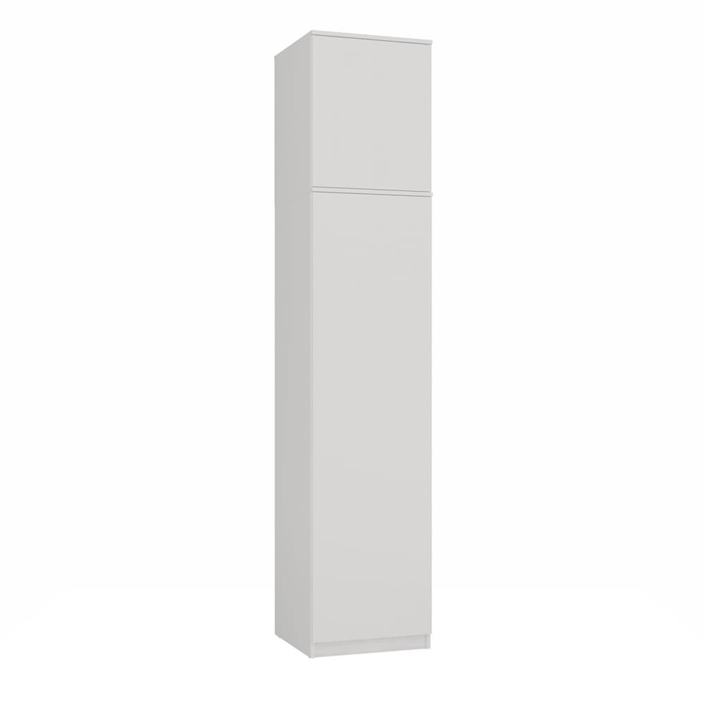 Šatní skříň s nástavcem Malwa 50 cm bílá 1