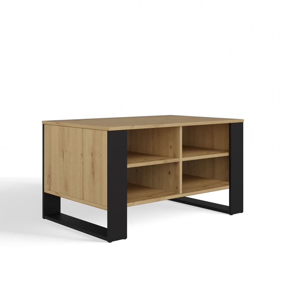 Konferenčný stolík LAWA Modern 4P Slim II dub artisan/čierny 1