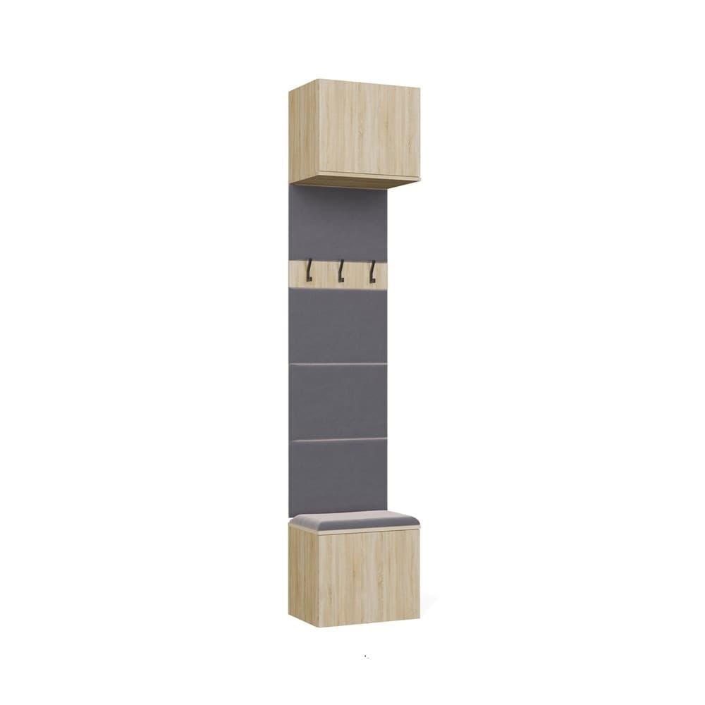 Predsieňová stena HAGA 1W 50 cm dub Sonoma 1