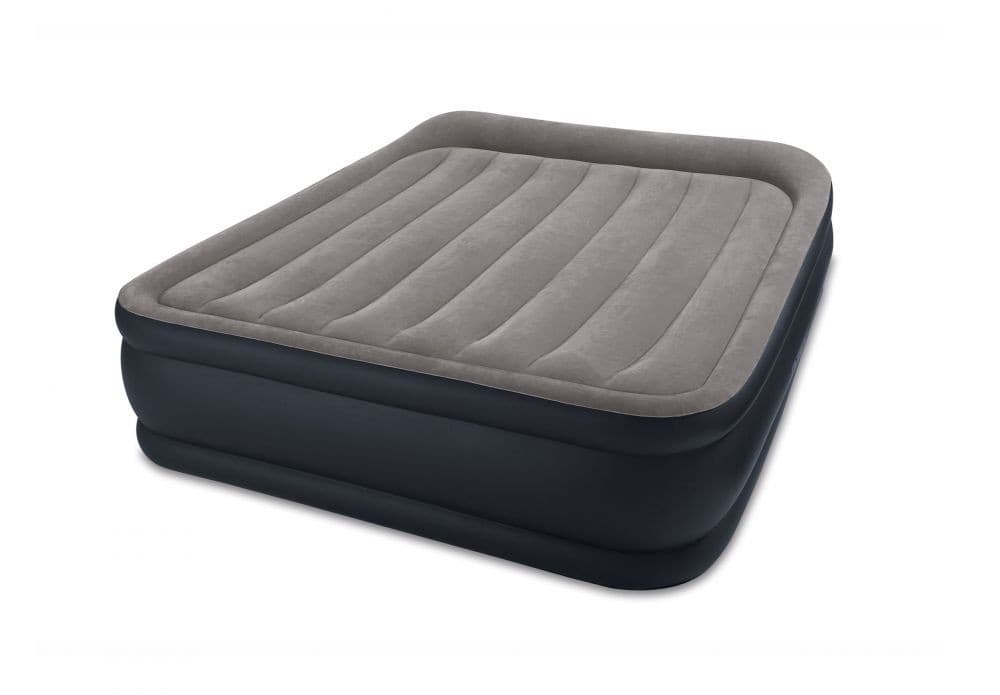 Nafukovacia posteľ Intex 203x152cm s pumpou modro-šedá 1