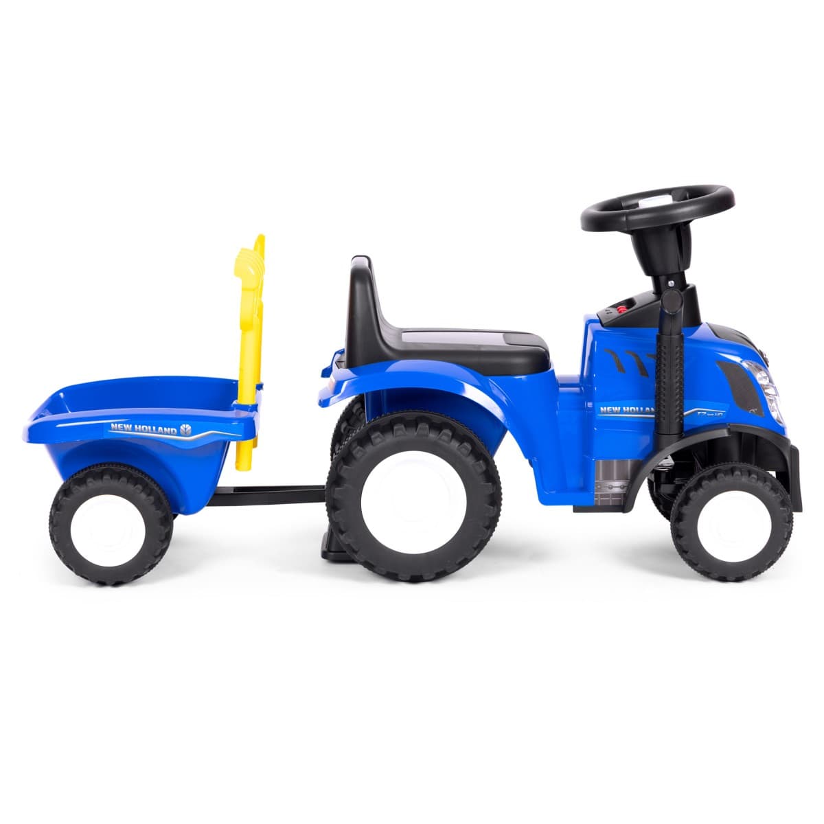 Detské odrážadlo TRAKTOR s vozíkom modré 1