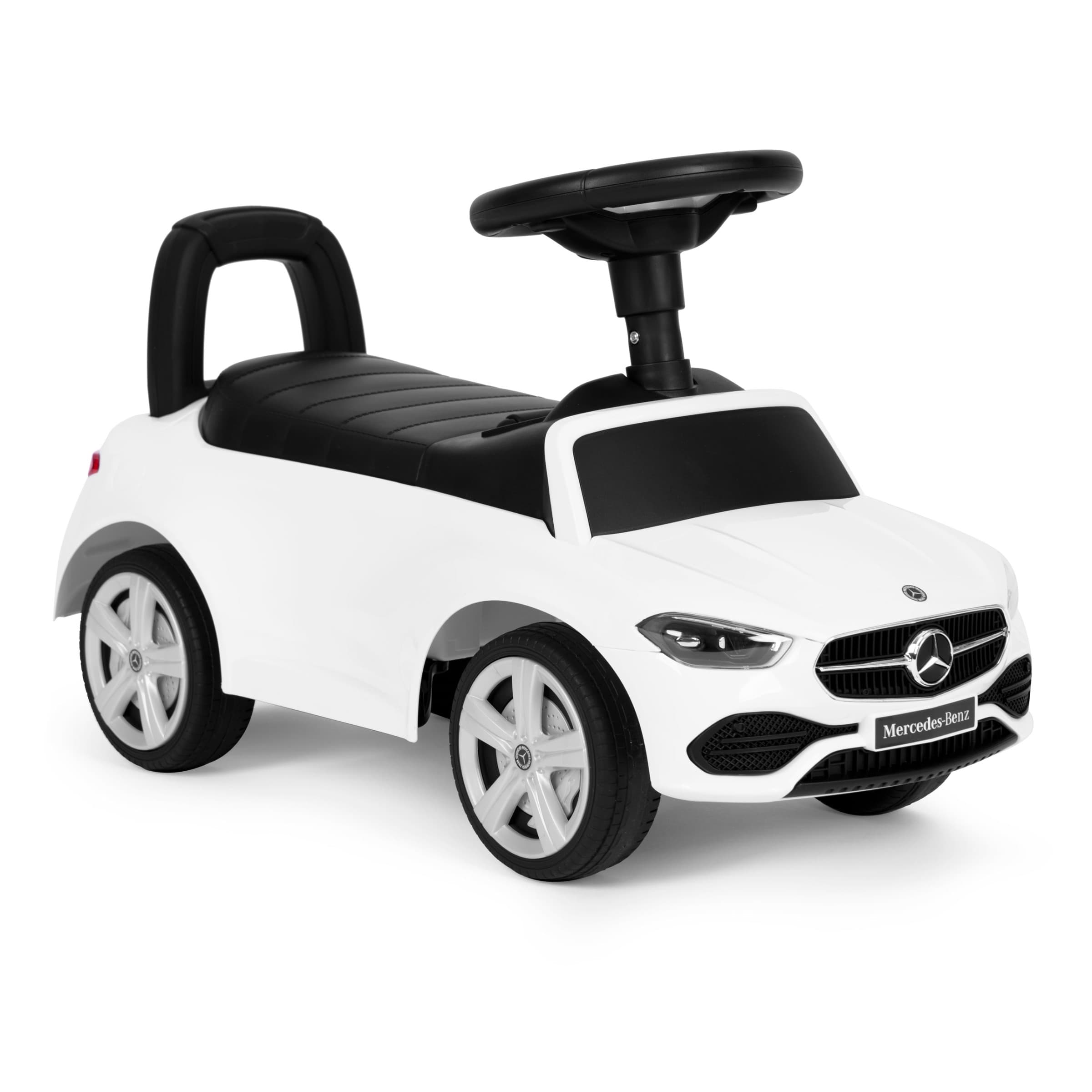 Interaktívne detské odrážadlo Mercedes C CLASS biele