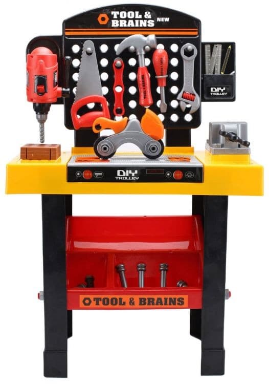 Plastová dielňa s náradím " Tool " Brains " - 39 dielov 1