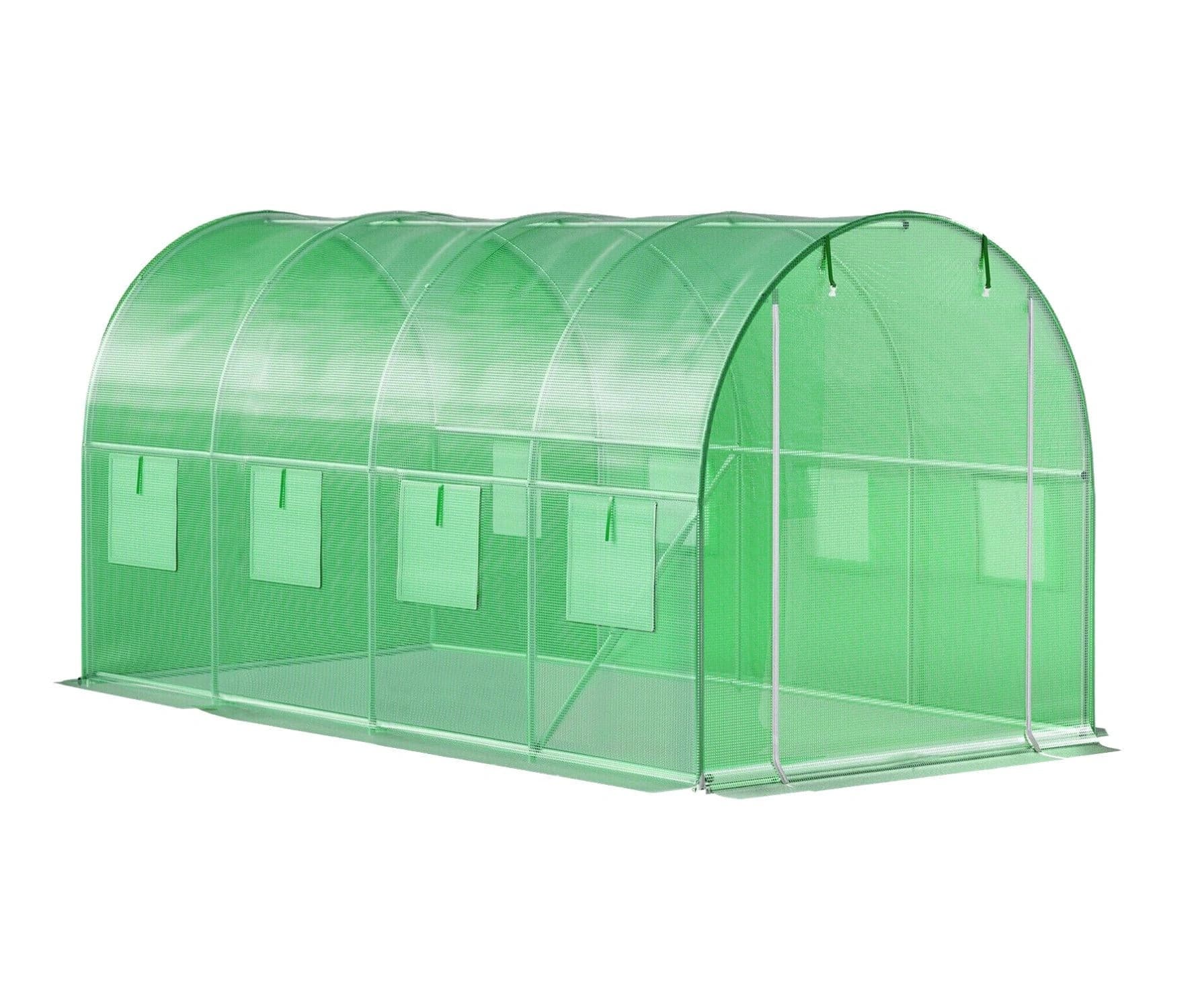 Záhradný fóliovník Berno 4x2x2 m zelený 1