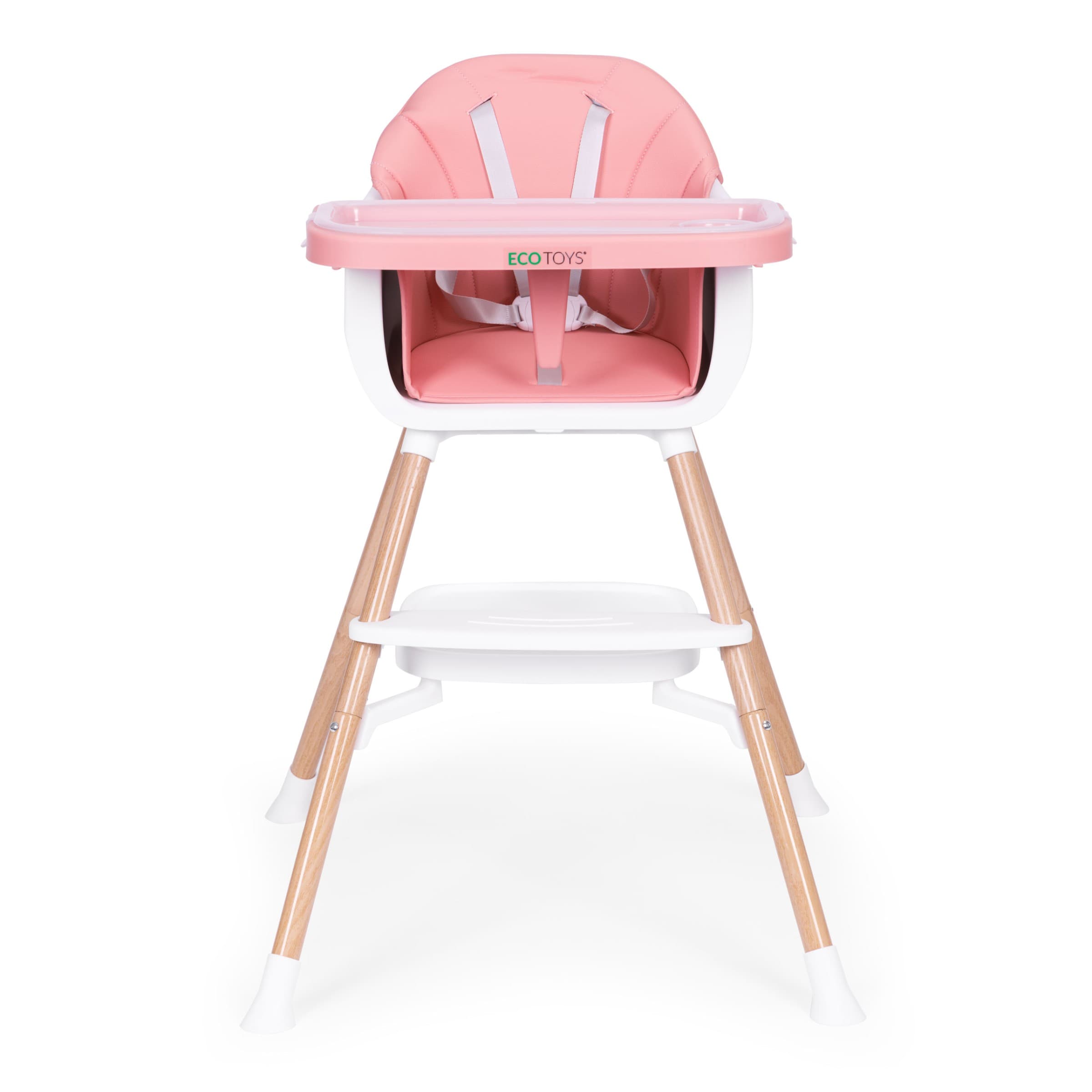 Detská stolička 2v1 BABY ECOTOYS ružová 1