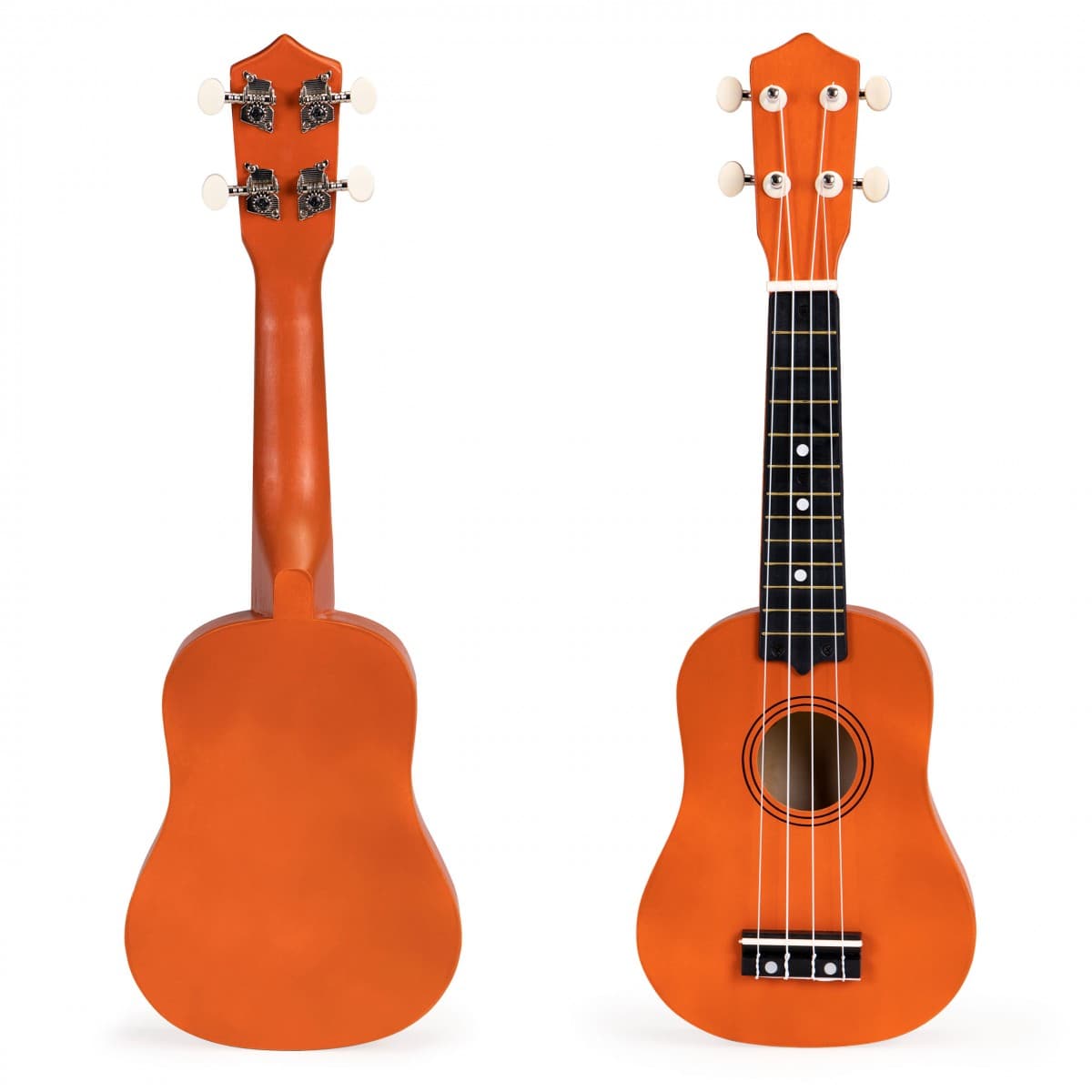 Detské ukulele ZOE hnedé 1