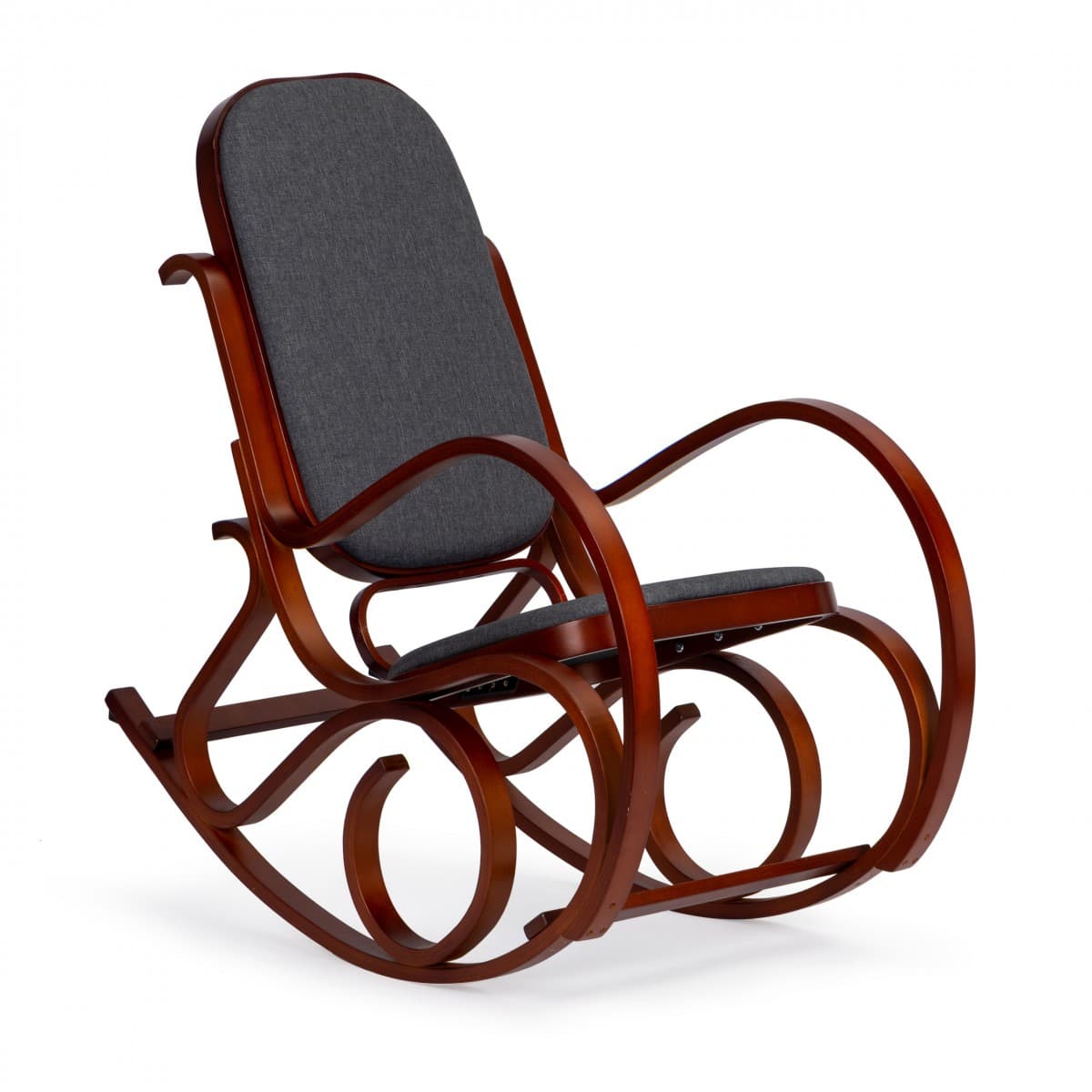 Hojdacie kreslo Mode sivé 1