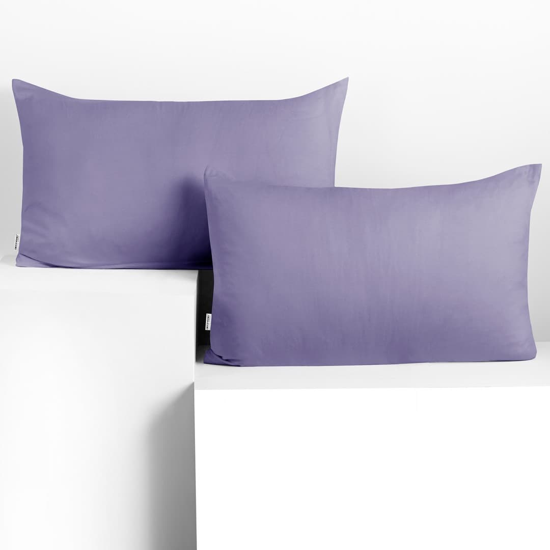 Obliečka na vankúš DecoKing Amber fialová - 2 kusy 1