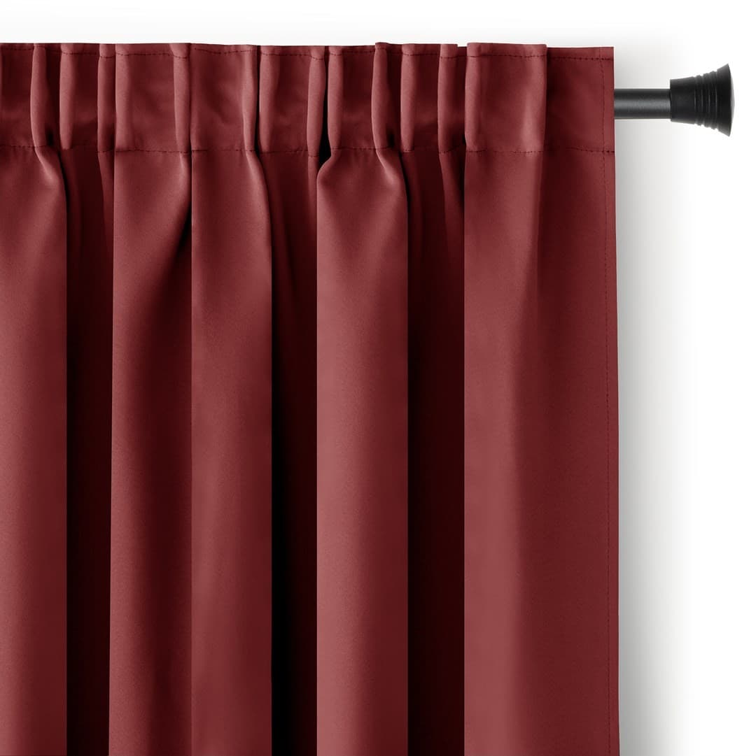 Záves AmeliaHome Blackout s multifunkčnou páskou 140x270 cm ružový 1