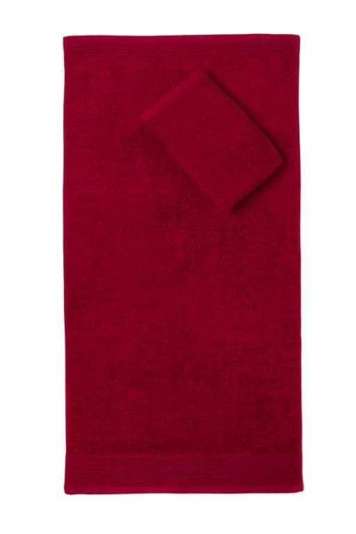Bavlnený uterák Aqua 30x50 cm bordový
