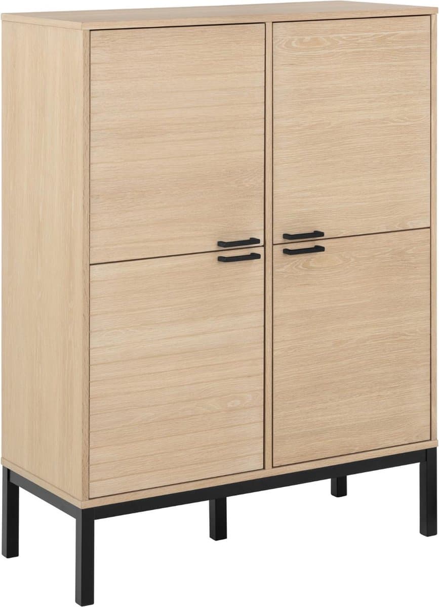 Komoda Kensington 91 cm dub bielený