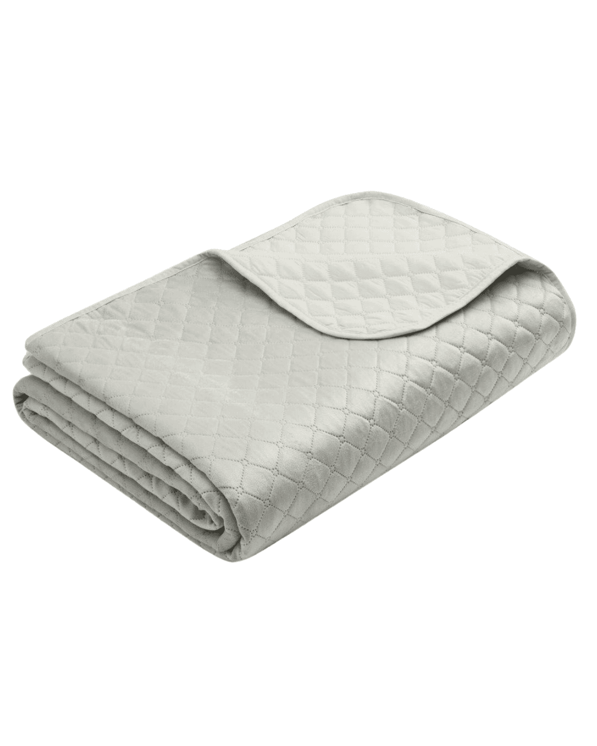 Obojstranný prešívaný prehoz Beddo 006 220x240 cm svetlosivý 1
