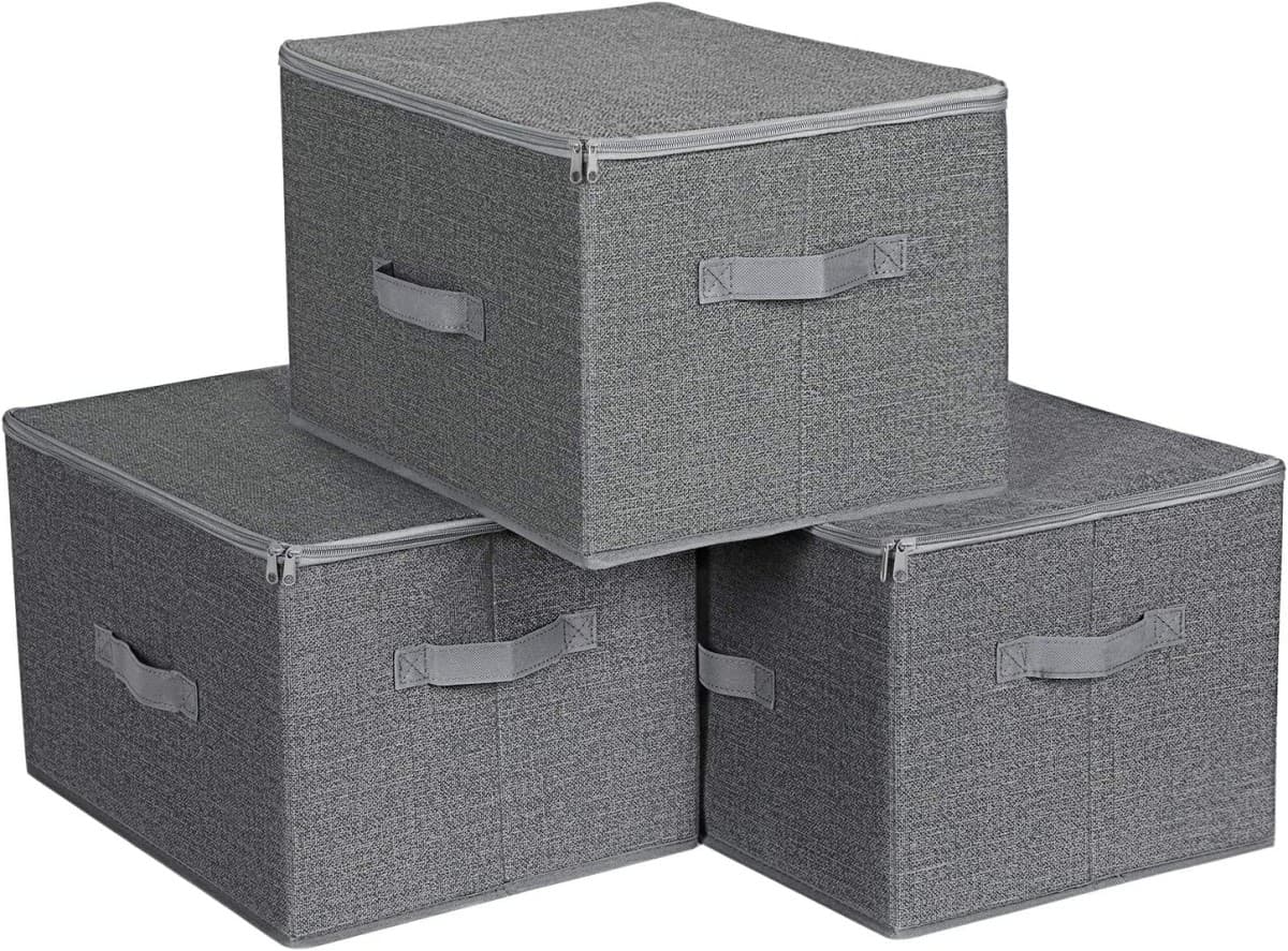 Sada úložných boxů Tripas šedá 1