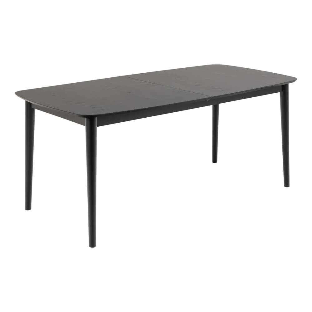 Jedálenský rozkladací stôl Montreux 180/219 cm čierny