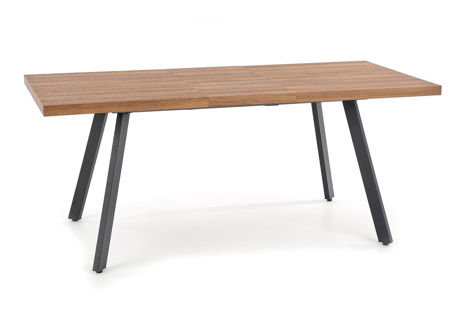 Skladací jedálenský stôl Berlin 160/220 cm orech/čierna 1