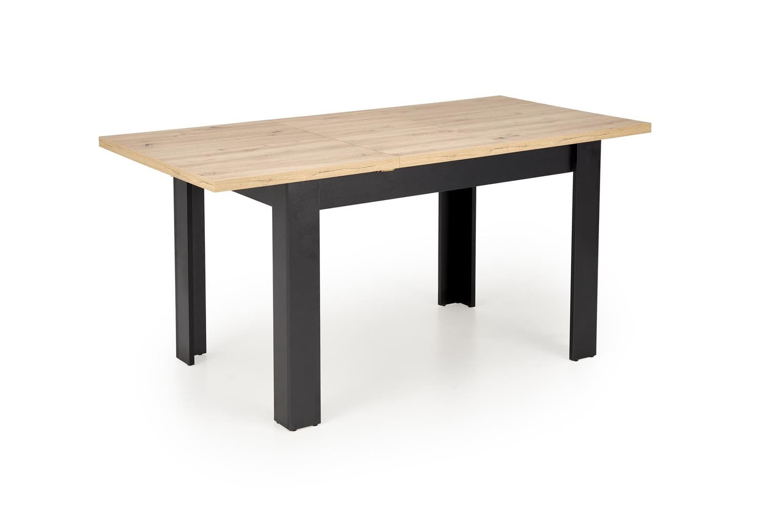Jedálenský rozkladací stôl Bagio 120/160 cm dub artisan/čierny 1