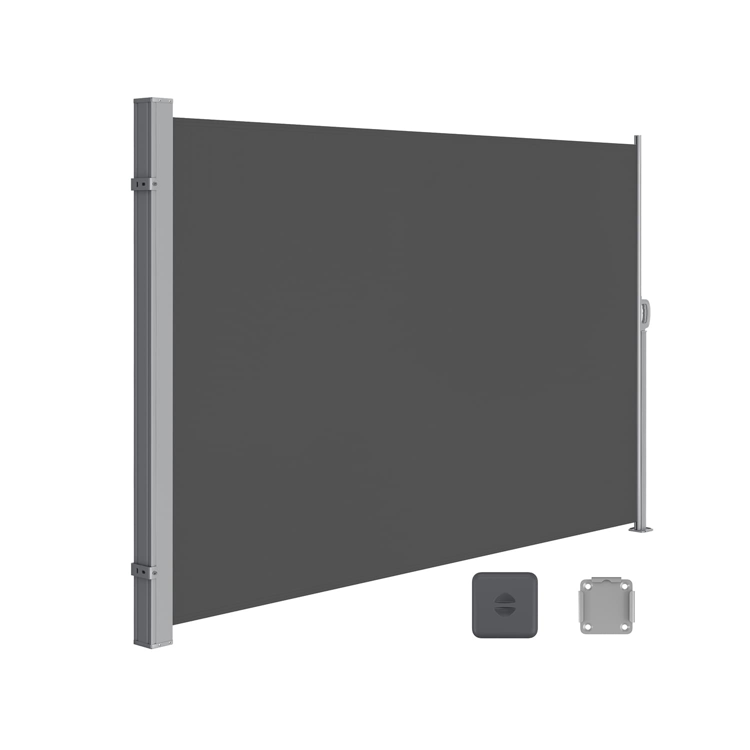Bočná markíza Orrine 180x450 cm antracit 1