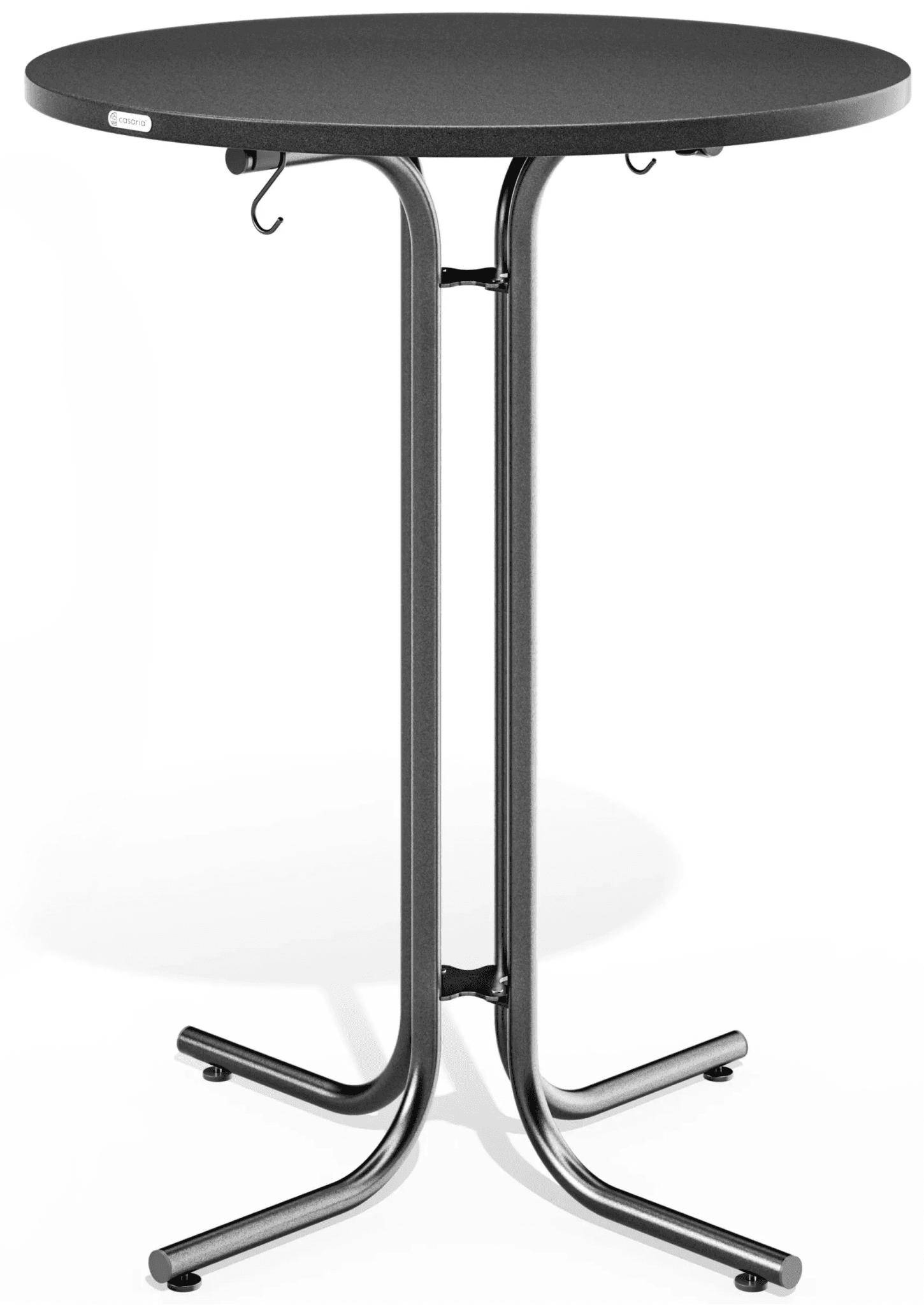 Cateringový skladací barový stôl Ofelie 70 cm sivý 1
