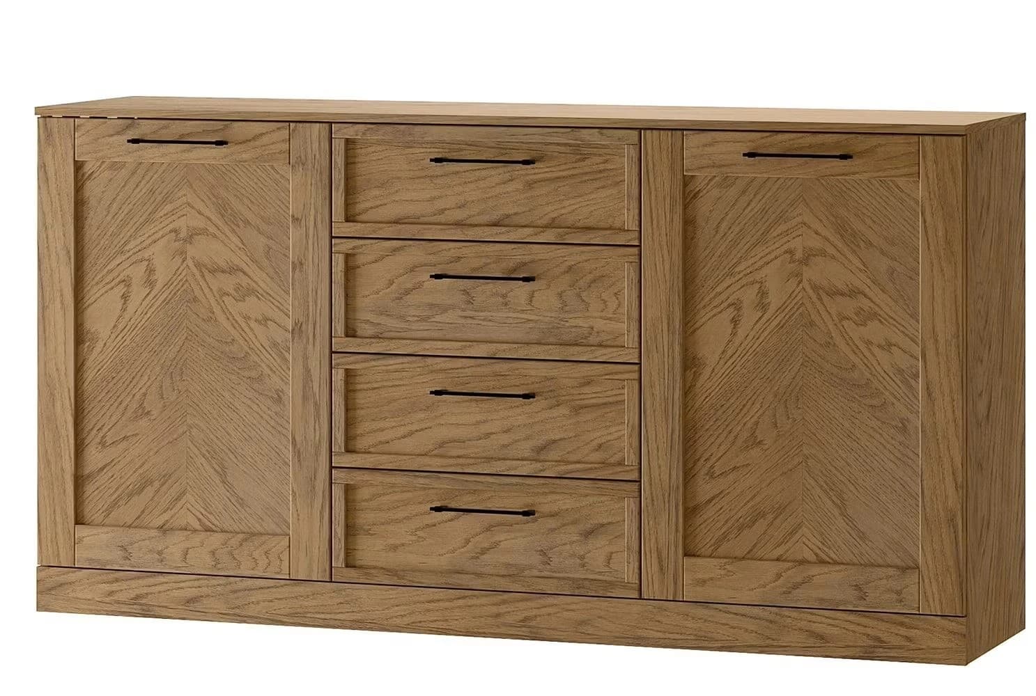 Komoda Cozy 47 z masívu 170 cm dub Rustikál
