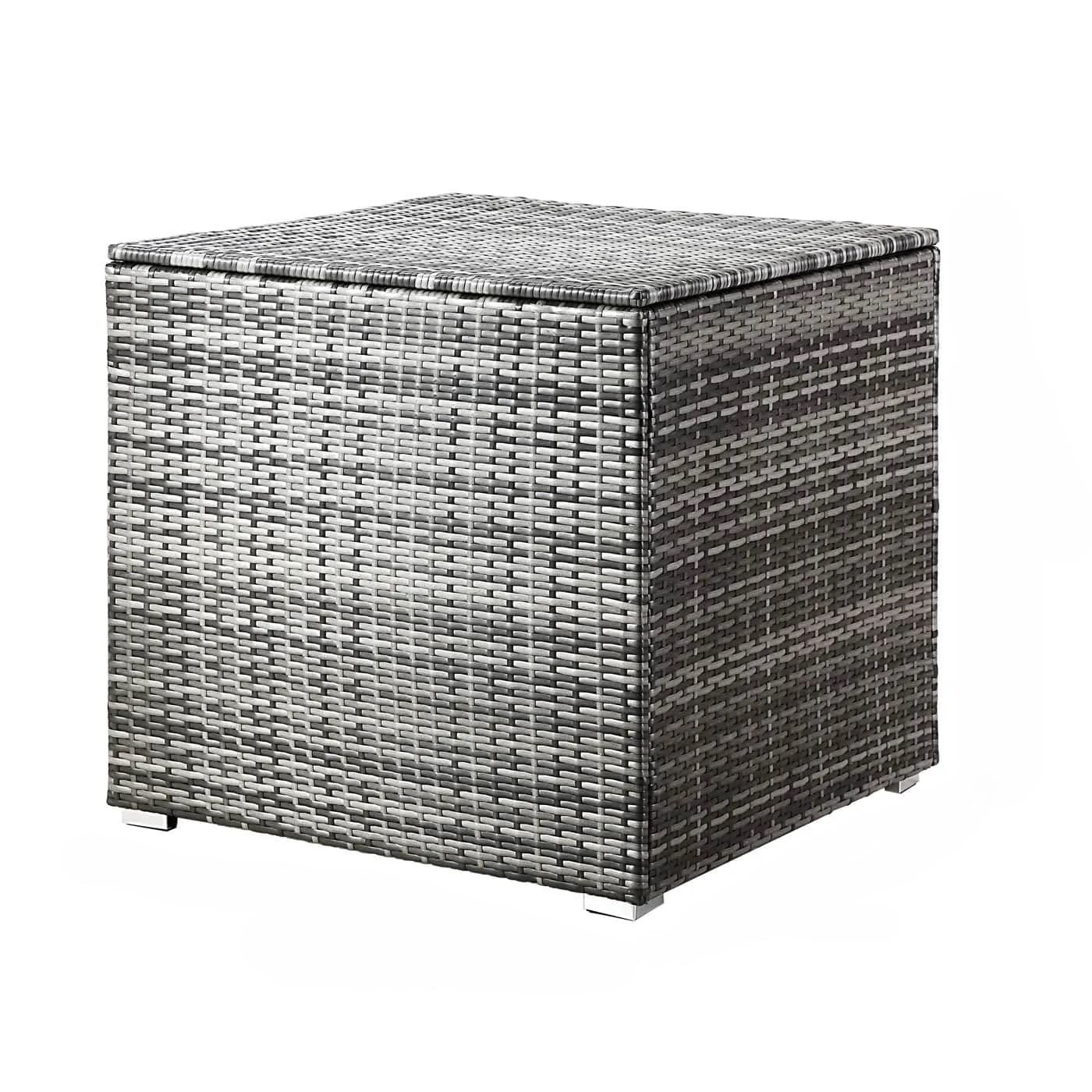 Záhradný úložný box Fjory 318 L sivý 1